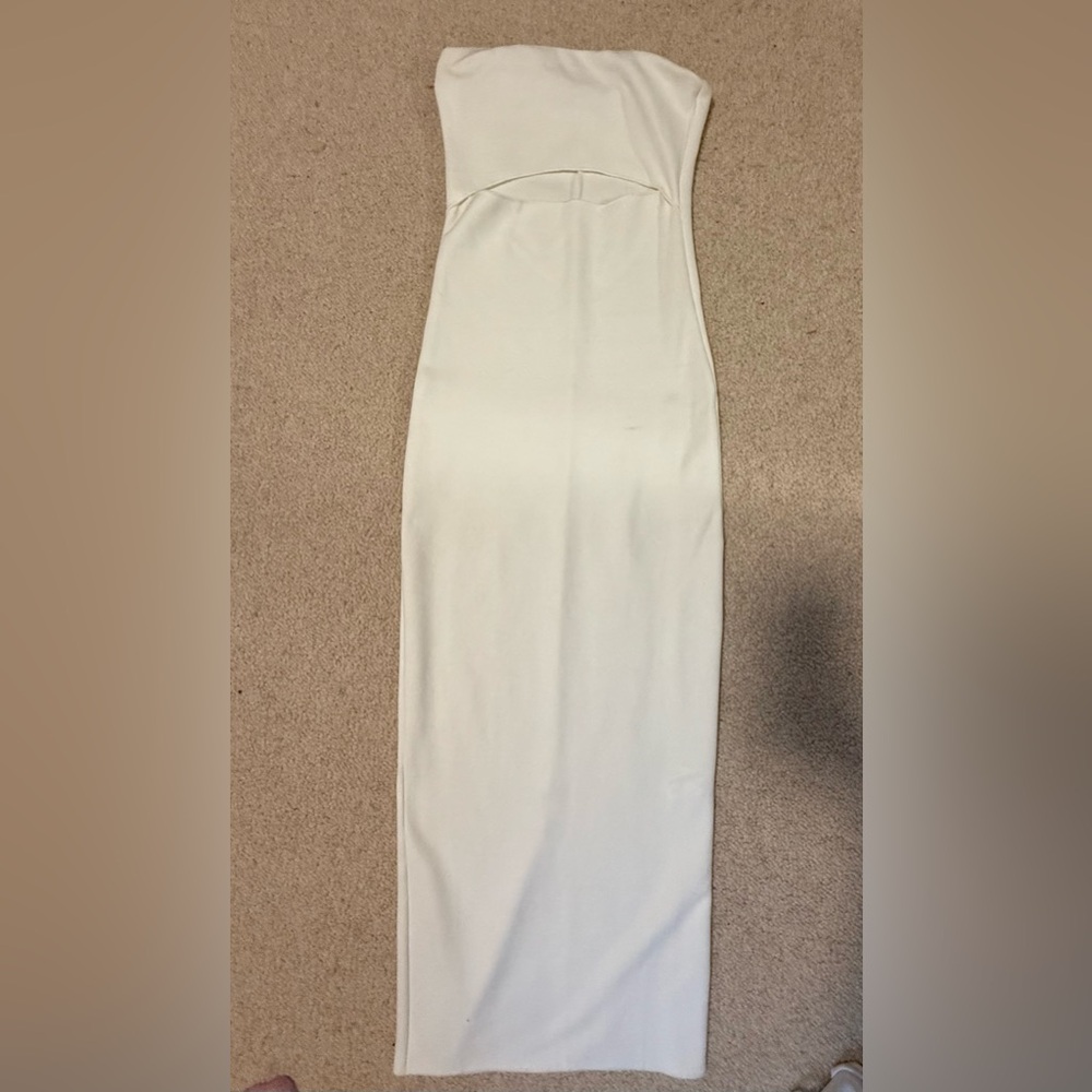ZARA Elegant White Women's Dress